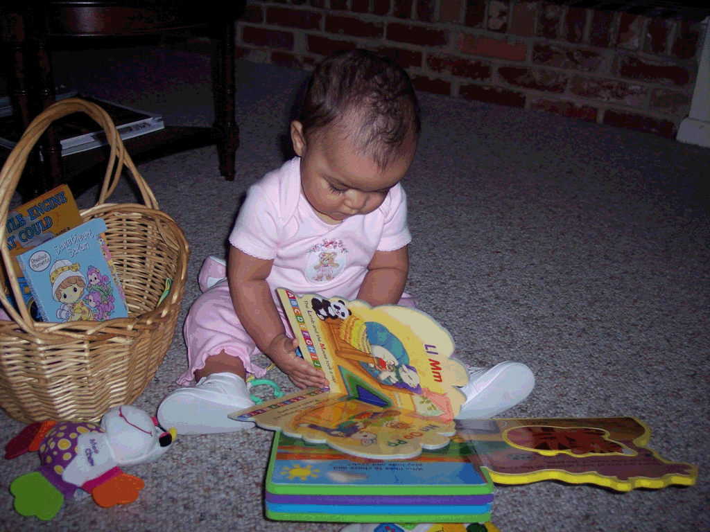 Baby on floor